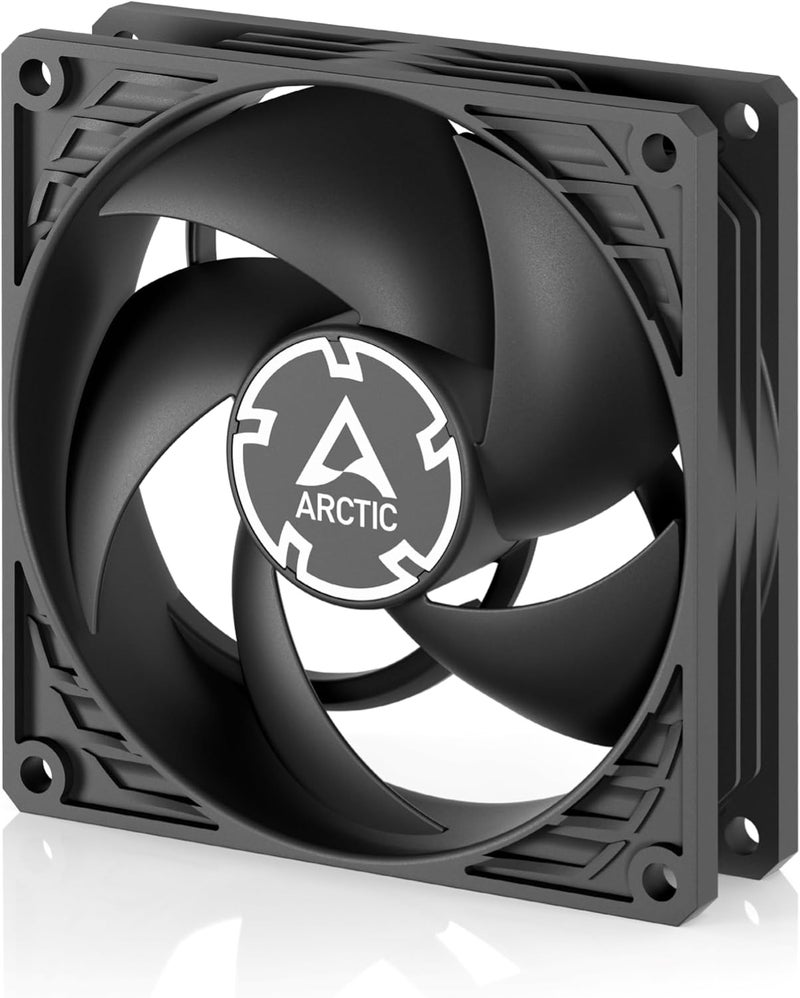 Arctic P9 Max - PC Fan, High-Performance 92 mm PWM case Fan, 450-4300 RPM, Optimized for Static Pressure, 0dB Mode - Black - Image 1